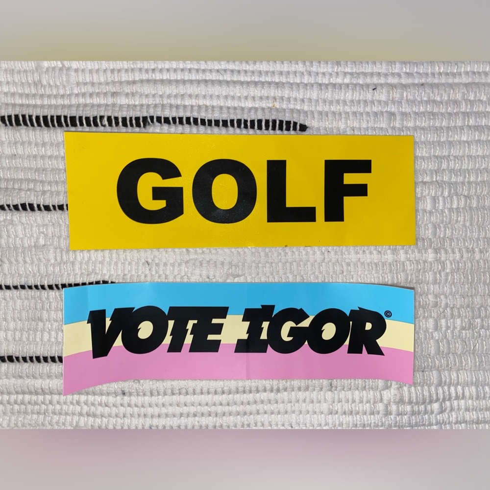 Golf Wang Discounted Sticker Bundle